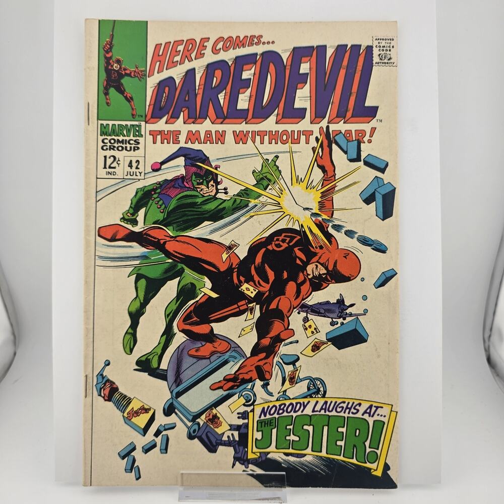 DAREDEVIL #42 MARVEL COMICS 1968 1st Appearance Of The Jester